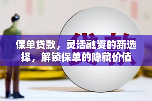 驿城保单贷款，灵活融资的新选择，解锁保单的隐藏价值