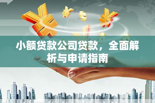 驿城小额贷款公司贷款，全面解析与申请指南