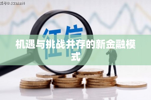 驿城机遇与挑战并存的新金融模式