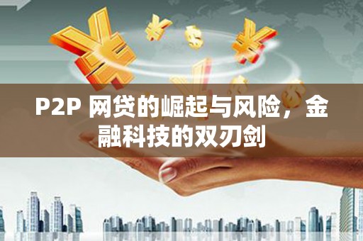 驿城P2P 网贷的崛起与风险，金融科技的双刃剑