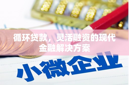 驿城循环贷款，灵活融资的现代金融解决方案