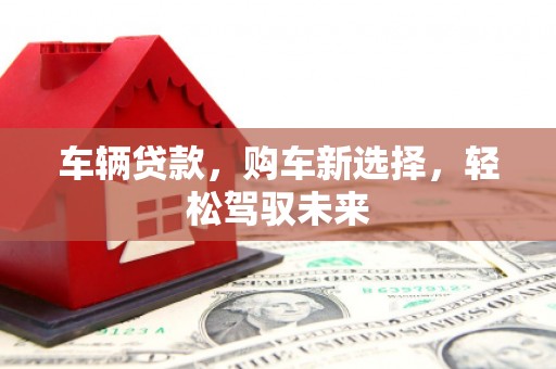 驿城车辆贷款，购车新选择，轻松驾驭未来