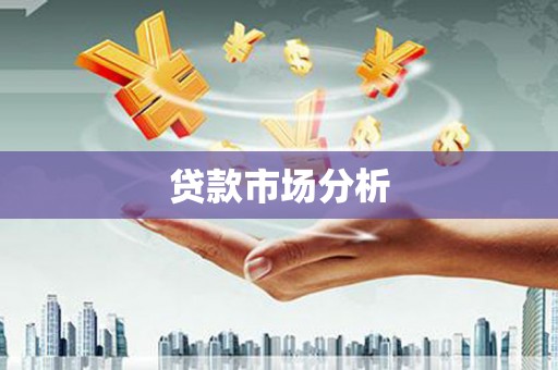驿城贷款市场分析