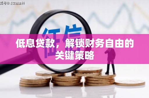 驿城低息贷款，解锁财务自由的关键策略