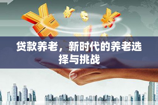 驿城贷款养老，新时代的养老选择与挑战