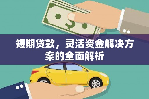 驿城短期贷款，灵活资金解决方案的全面解析