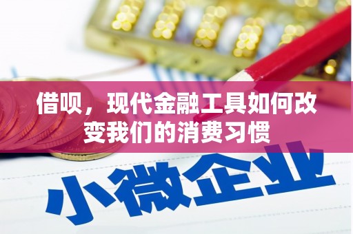 驿城借呗，现代金融工具如何改变我们的消费习惯