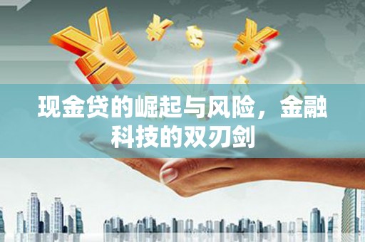 驿城现金贷的崛起与风险，金融科技的双刃剑