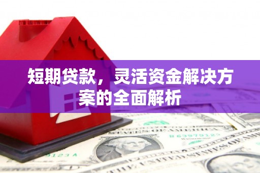 驿城短期贷款，灵活资金解决方案的全面解析