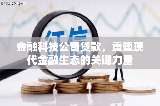 驿城金融科技公司贷款，重塑现代金融生态的关键力量