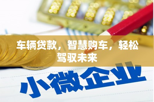 驿城车辆贷款，智慧购车，轻松驾驭未来