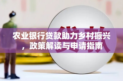 驿城农业银行贷款助力乡村振兴，政策解读与申请指南