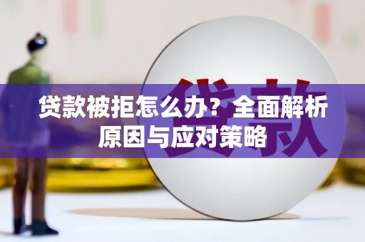驿城贷款被拒怎么办？全面解析原因与应对策略